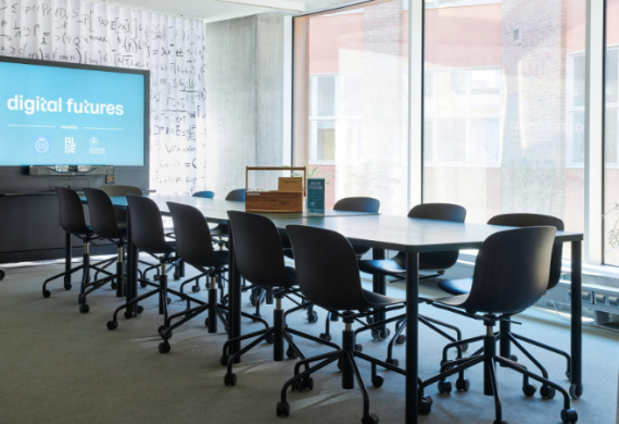 An image of one of the workshop rooms in the Architecture building.